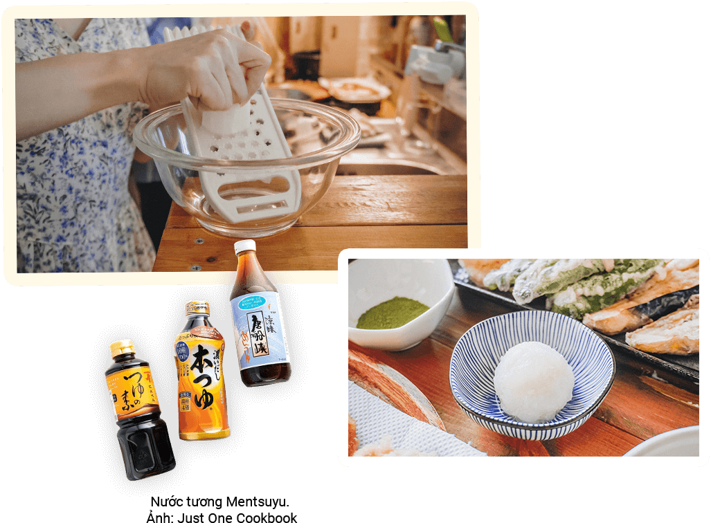 Nước tương Mentsuyu. Ảnh: Just One Cookbook 